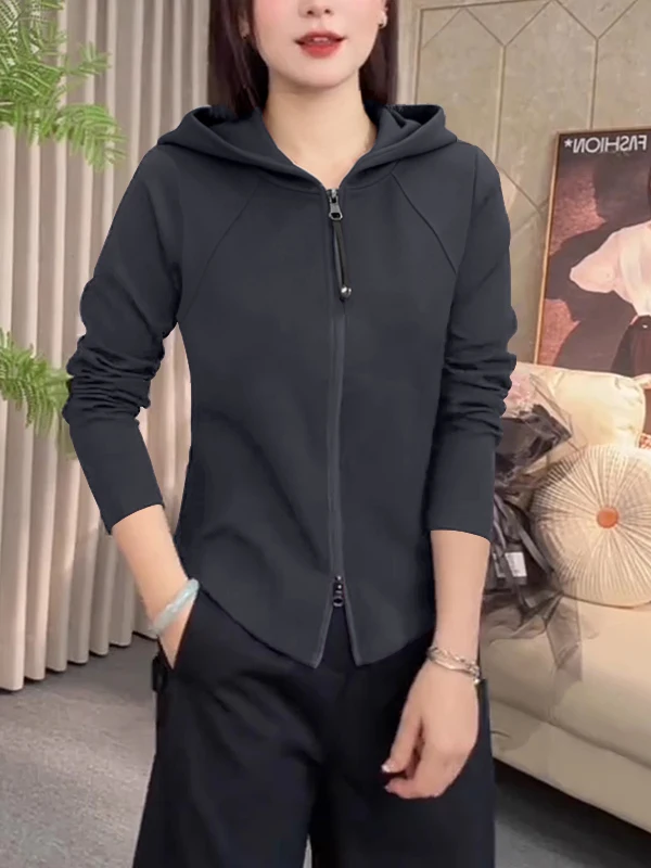 Double Zipper Hoodie Long Sleeve Women's Autumn Winter Loose Fashionable Versatile Thermal Top New 2026 Double Zipper Hoodie
Double Zipper Hoodie Long Sleeve Women's Autumn Winter Loose Fashionable Versatile Thermal Top New 2026 Double Zipper Hoodie