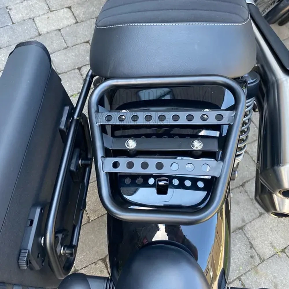 Motorcycle Luggage Rack Rear Tail Rack Top Box Case Suitcase Carrier Board For Street Scrambler 900 2017 ~ 2021 2022 2023 2024
