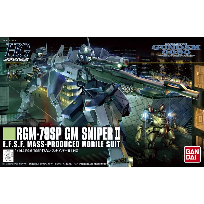 Bandai оригинальный HGUC 1/144 аниме RGM-79SP GM SNIPER II сборная модель комплект экшн-фигурки игрушки для детей Коллекционный подарок
Bandai оригинальный HGUC 1/144 аниме RGM-79SP GM SNIPER II сборная модель комплект экшн-фигурки игрушки для детей Коллекционный подарок
