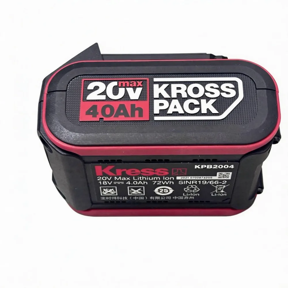 100% Оригинальный аккумулятор 4Ач для Kress 20V, WORX 20V, KPB2004, KU218, KU270S, KU275, KU392, для электрических гайковертов, шуруповертов и электроинструментов
100% Оригинальный аккумулятор 4Ач для Kress 20V, WORX 20V, KPB2004, KU218, KU270S, KU275, KU392, для электрических гайковертов, шуруповертов и электроинструментов