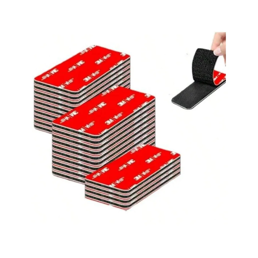 WSXC 24 Sets Of Hook And Loop Tape Fasteners Made Of 3M Heat Resistant Waterproof For Car Floor Mats EZ Pass Home And Office 3.
WSXC 24 Sets Of Hook And Loop Tape Fasteners Made Of 3M Heat Resistant Waterproof For Car Floor Mats EZ Pass Home And Office 3.