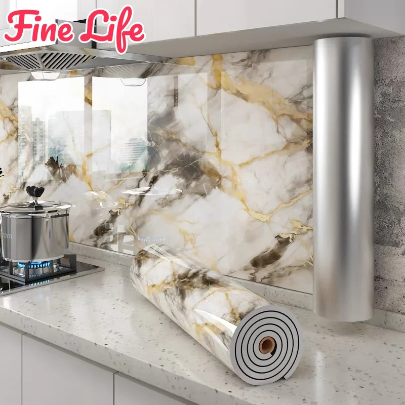 Imitation Marble Foam Wallpapers Self-adhesive Wall Stickers Wallboard Renovation Repair Walls for Kitchen Living Room Bedroom
Imitation Marble Foam Wallpapers Self-adhesive Wall Stickers Wallboard Renovation Repair Walls for Kitchen Living Room Bedroom
