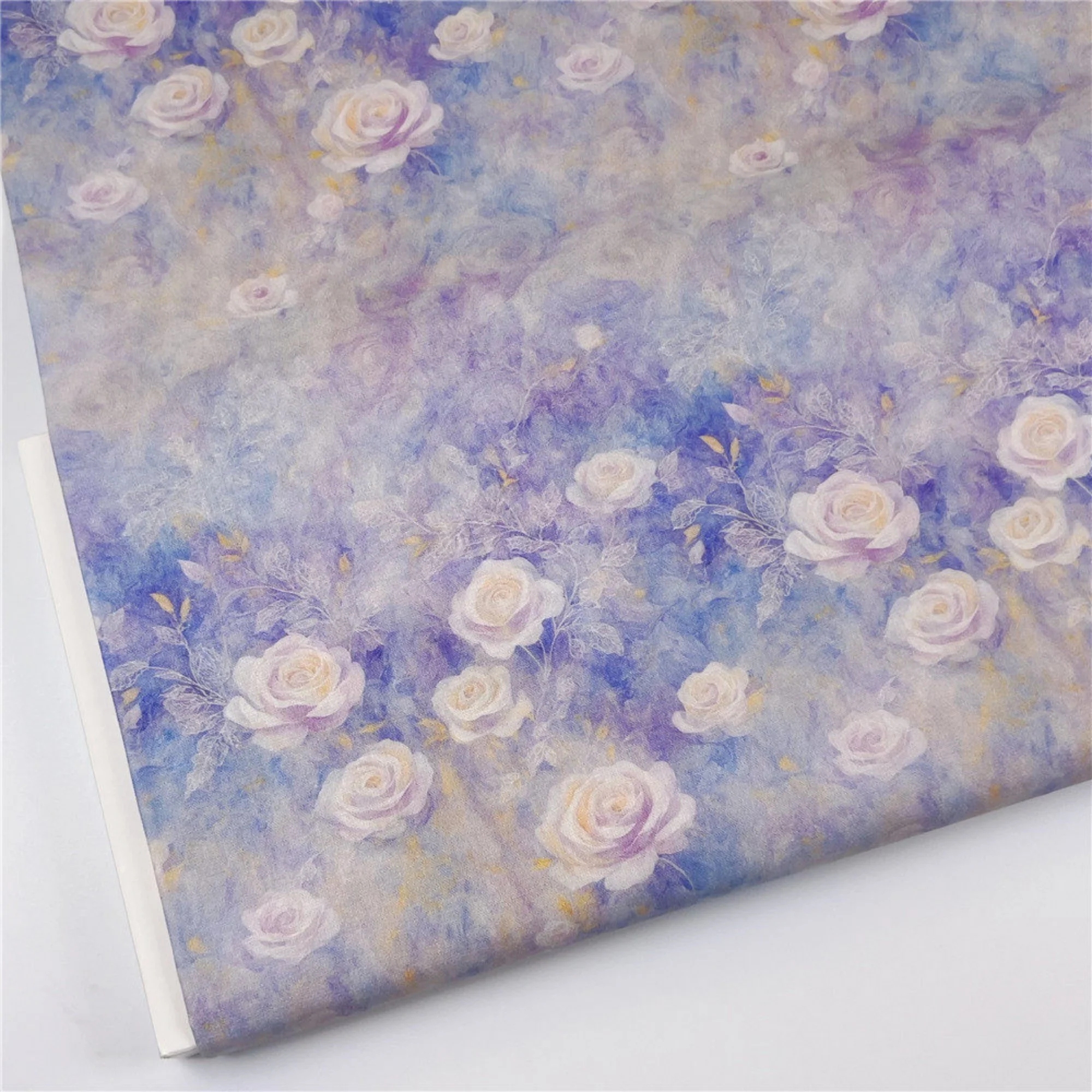 1Meter Retro Oil Painting Purple Floral Cotton Plain Weave Fabric for DIY Clothing Dress Shirt Home Decor Fabric
1Meter Retro Oil Painting Purple Floral Cotton Plain Weave Fabric for DIY Clothing Dress Shirt Home Decor Fabric