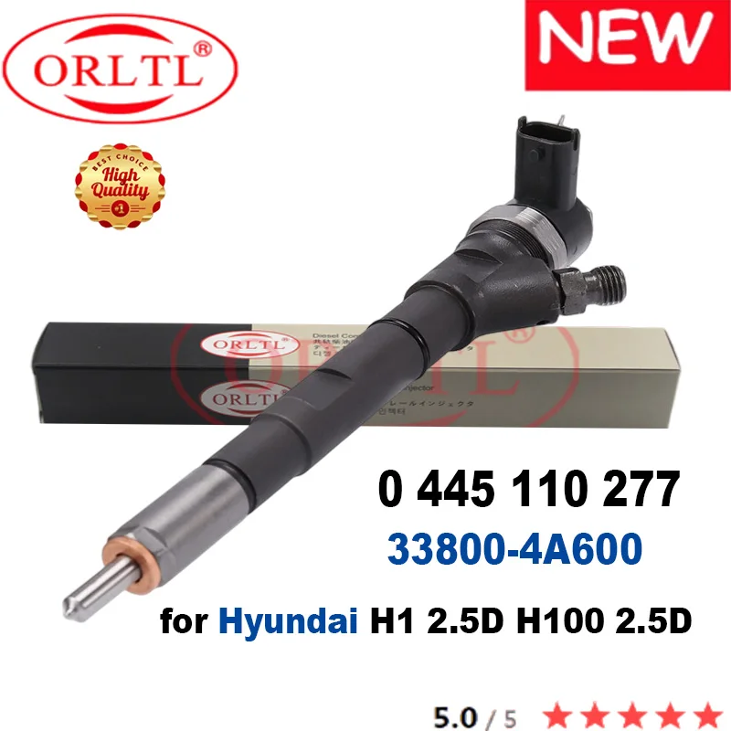 ORLTL NEW 0445110277 Genuine Fuel Injector 33800-4A600 0 445 110 277 338004A600 33800 4A600 for Hyundai H1 2.5D H100 2.5D
ORLTL NEW 0445110277 Genuine Fuel Injector 33800-4A600 0 445 110 277 338004A600 33800 4A600 for Hyundai H1 2.5D H100 2.5D