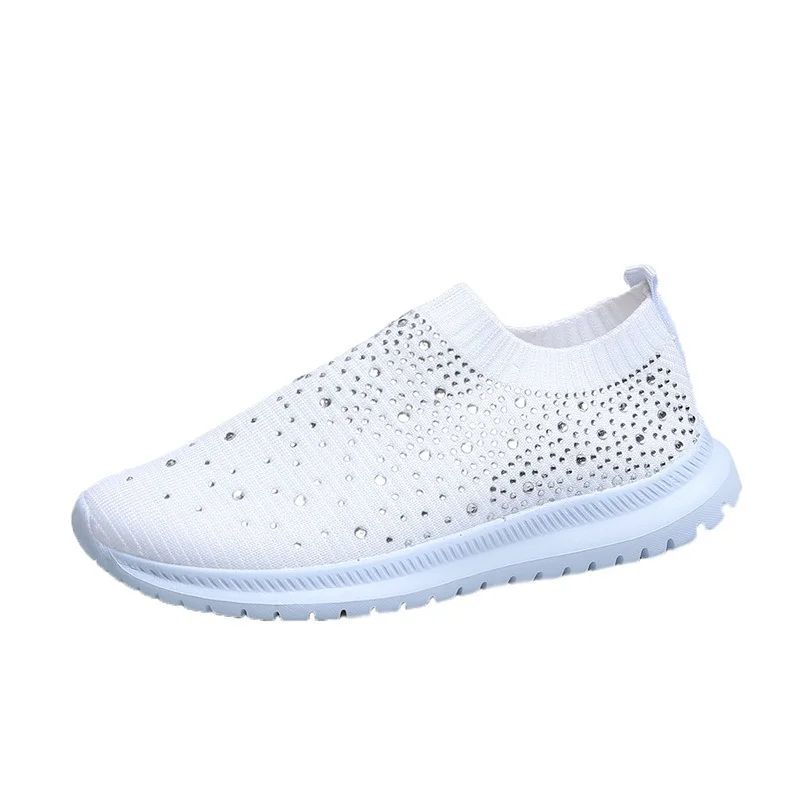 Women's Shoes Spring 2022 New Breathable Flying Shoes Casual Shoes Trend Rhinestone Casual Sleeve Large Size Women's Shoes
Women's Shoes Spring 2022 New Breathable Flying Shoes Casual Shoes Trend Rhinestone Casual Sleeve Large Size Women's Shoes