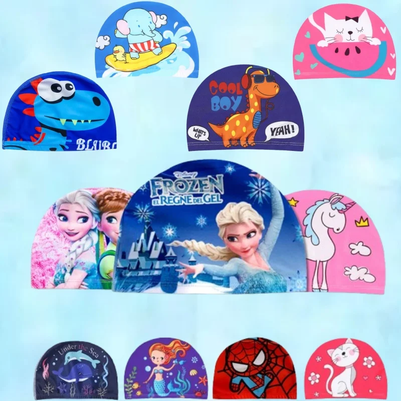 Children‘s Swimming Cap Elastic Fabric Cute Cartoon for Long Hair Lovely Kids Protect Ears Swim Pool Hat for Boys Girls Swim
Children‘s Swimming Cap Elastic Fabric Cute Cartoon for Long Hair Lovely Kids Protect Ears Swim Pool Hat for Boys Girls Swim