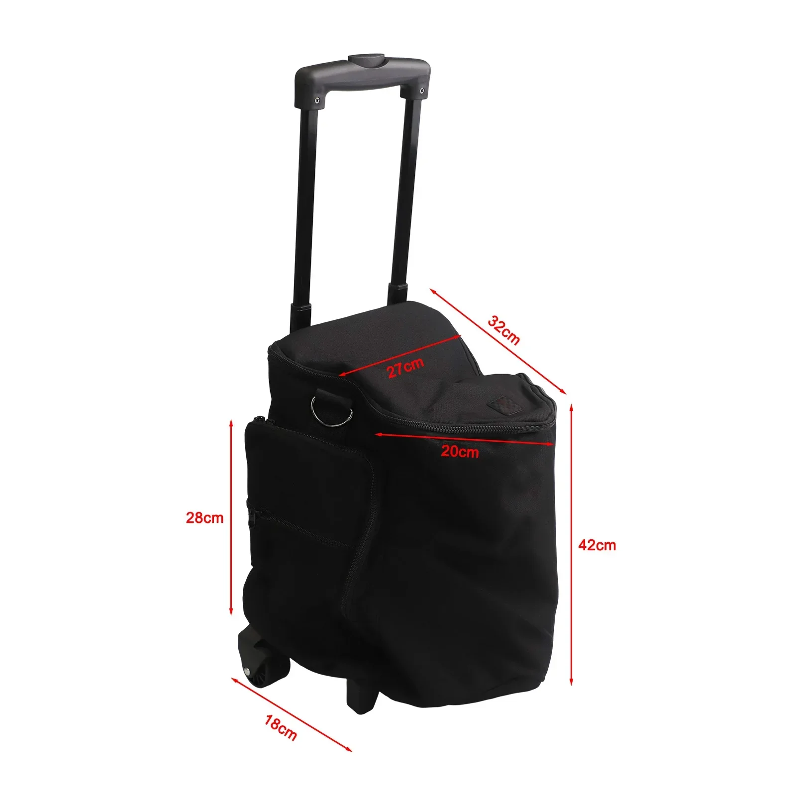 Nylon Carrying Case for Bose For S1 Pro Speakers Featuring Retractable Handle and Convenient Storage Compartments
Nylon Carrying Case for Bose For S1 Pro Speakers Featuring Retractable Handle and Convenient Storage Compartments