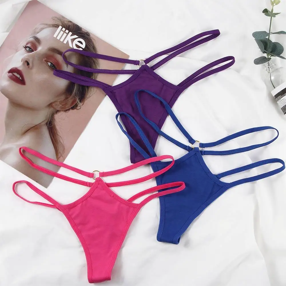 Underwear Soft Hollow Women Strap Panties Cotton G-String Sexy Thong Sexy Lingerie
Underwear Soft Hollow Women Strap Panties Cotton G-String Sexy Thong Sexy Lingerie