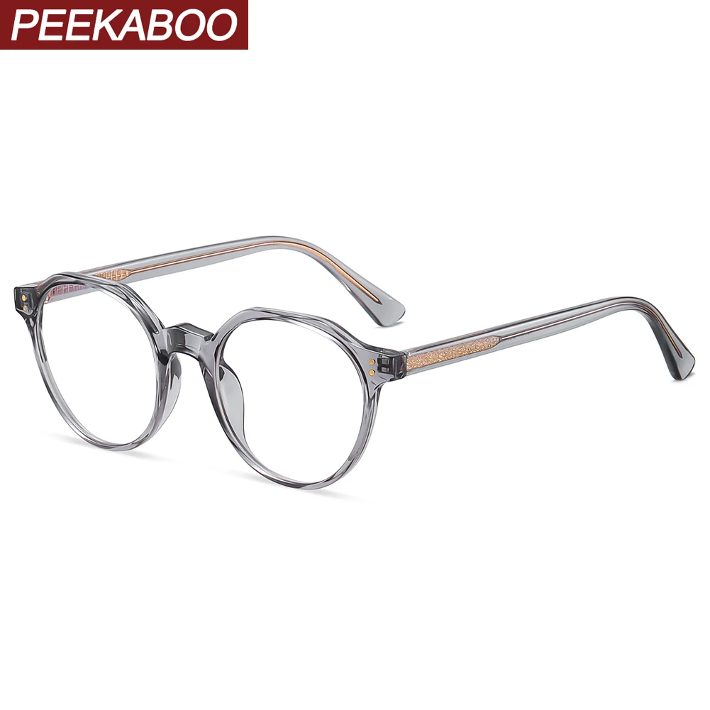 Peekaboo TR90 синие светоблокирующие очки для мужчин в корейском стиле, круглая оправа для очков в стиле ретро, женская и мужская леопардовая черная ацетат CP
Peekaboo TR90 синие светоблокирующие очки для мужчин в корейском стиле, круглая оправа для очков в стиле ретро, женская и мужская леопардовая черная ацетат CP