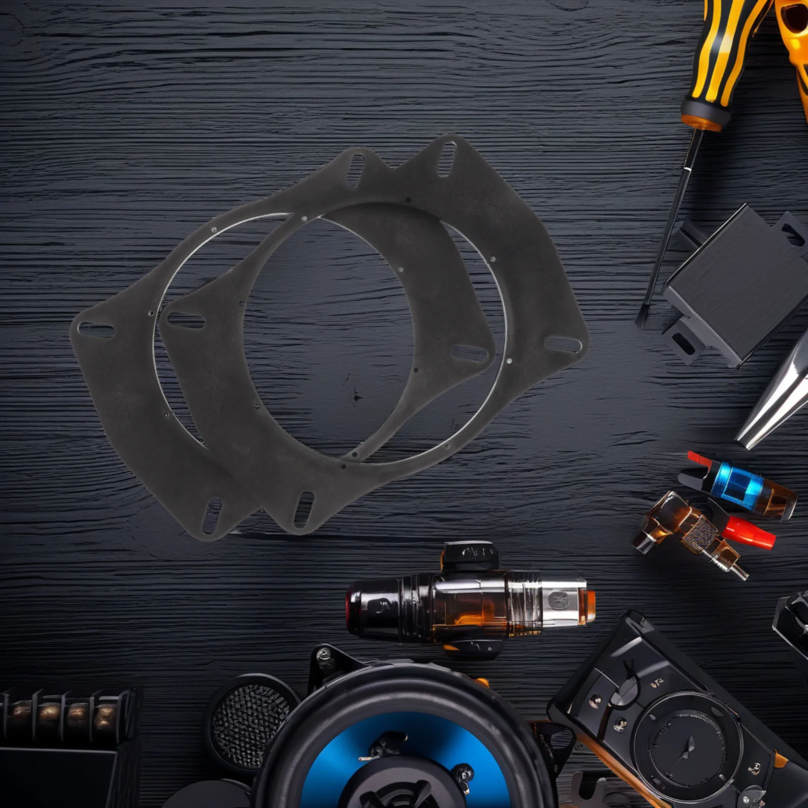 2pcs Car Speaker Spacer Adapter Automotive Audio Mounting Bracket Universal Fit Enhanced Sound Performance Reliable Plastic
2pcs Car Speaker Spacer Adapter Automotive Audio Mounting Bracket Universal Fit Enhanced Sound Performance Reliable Plastic