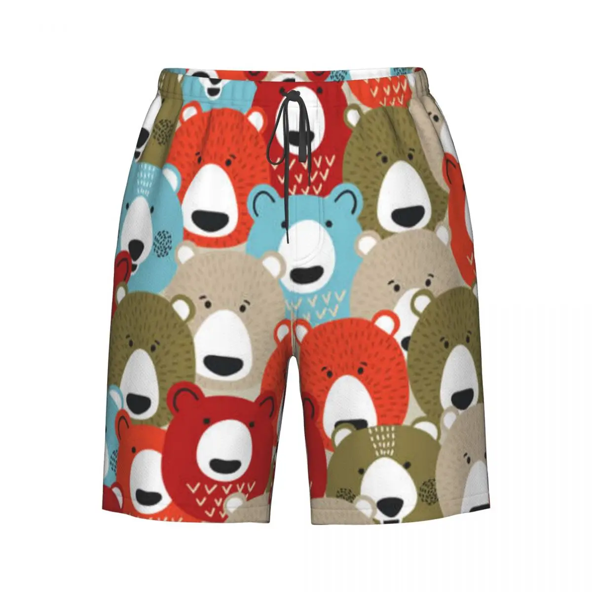 Men's Swim Trunk Colorful Cute Bears Quick Dry Beach Shorts with Pockets Beach Pants Swimsuit
Men's Swim Trunk Colorful Cute Bears Quick Dry Beach Shorts with Pockets Beach Pants Swimsuit