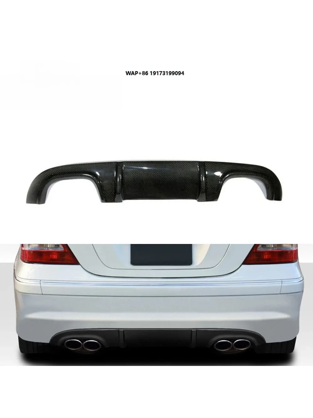 W203 Carbon Fiber Rear Diffuser for W203 Auto Parts
W203 Carbon Fiber Rear Diffuser for W203 Auto Parts