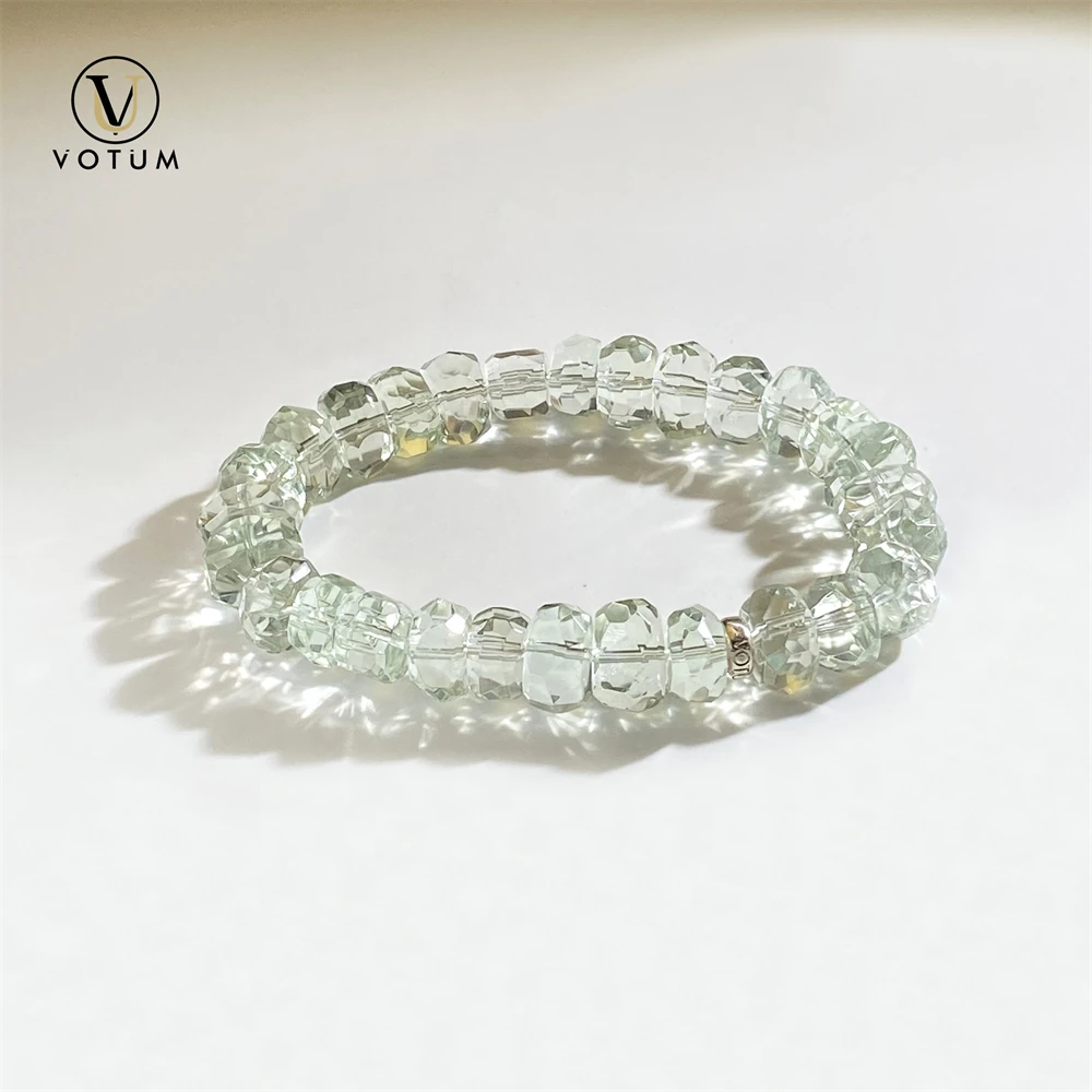 Votum Natural Faceted Green Quartz Bracelet for Women Money Attract Luck Crystal Healing Stone Yoga Gift Bracelets Beads Jewelry
Votum Natural Faceted Green Quartz Bracelet for Women Money Attract Luck Crystal Healing Stone Yoga Gift Bracelets Beads Jewelry