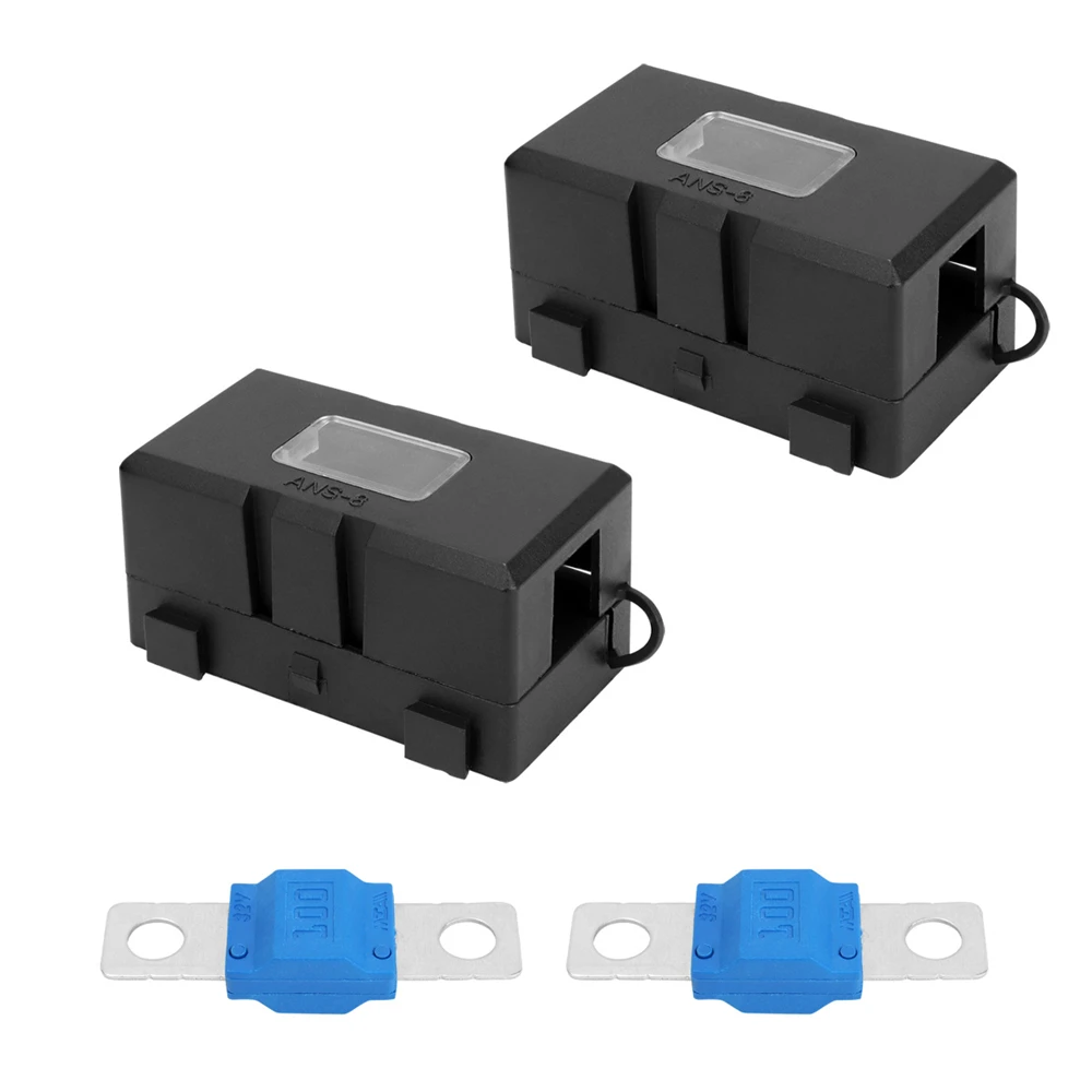 Pack of 2 – 30/60/100A AMI/Midi Fuse Holders with Bolt-on High Current Fuses for Automotive, Truck & Vehicle Applications
Pack of 2 – 30/60/100A AMI/Midi Fuse Holders with Bolt-on High Current Fuses for Automotive, Truck & Vehicle Applications