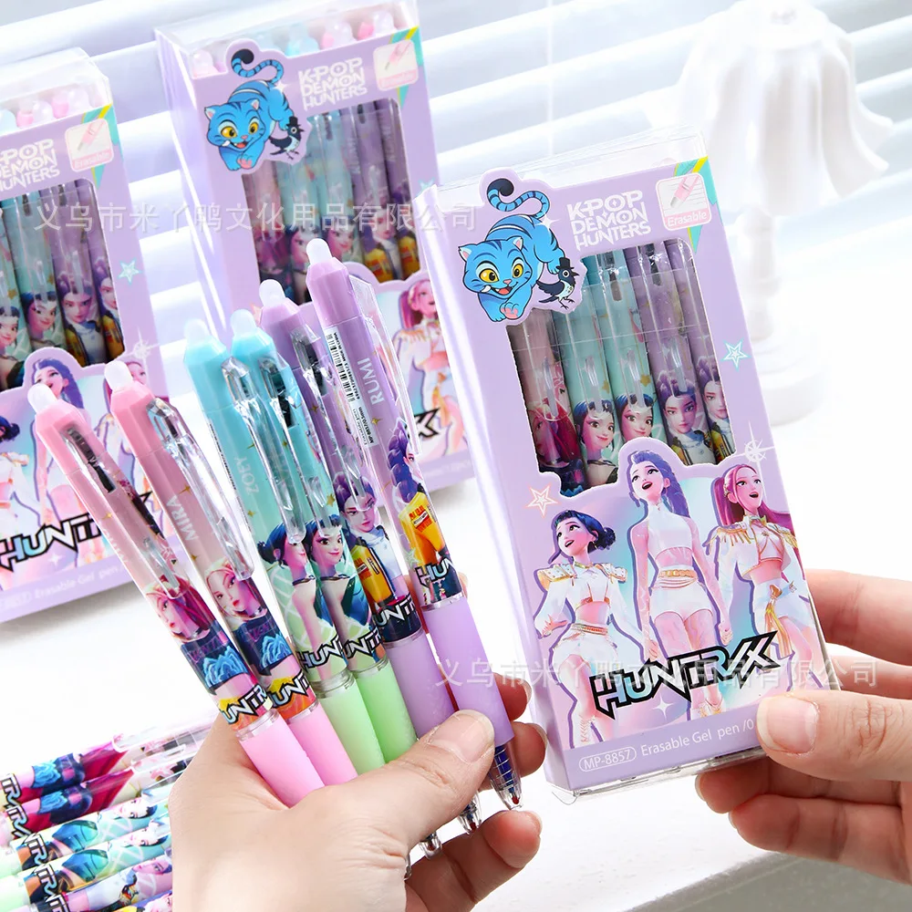 12/48pcs New cartoon pen blue core Press Erasable Pens Girls 0.5mm Gel Pens Creative Student School Stationery Supplies gift
12/48pcs New cartoon pen blue core Press Erasable Pens Girls 0.5mm Gel Pens Creative Student School Stationery Supplies gift