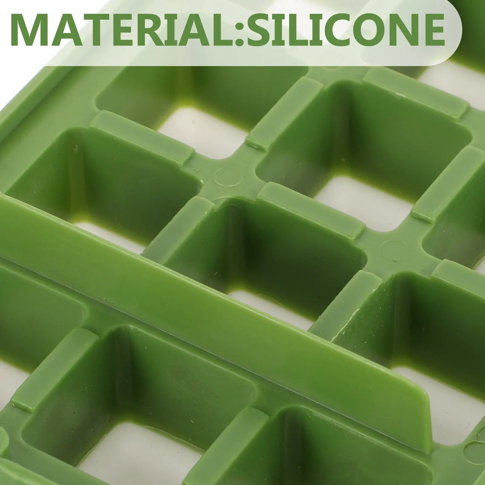 Silicone Ice Cube Tray with Lid and Storage Bin Easy Release Non Stick Ice Mold for Juice Soup Wine Water Freezer Use
Silicone Ice Cube Tray with Lid and Storage Bin Easy Release Non Stick Ice Mold for Juice Soup Wine Water Freezer Use