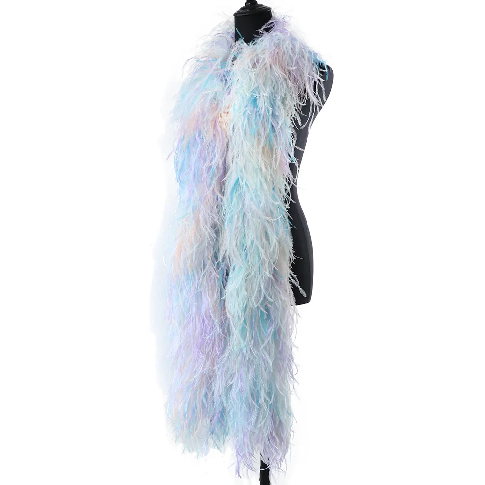 1/2M 6Layer Natural Fluffy Ostrich Feather Boa Plumas for DIY Wedding Party Dress Decoration Carnival Scarf Shawl Costume Craft
1/2M 6Layer Natural Fluffy Ostrich Feather Boa Plumas for DIY Wedding Party Dress Decoration Carnival Scarf Shawl Costume Craft
