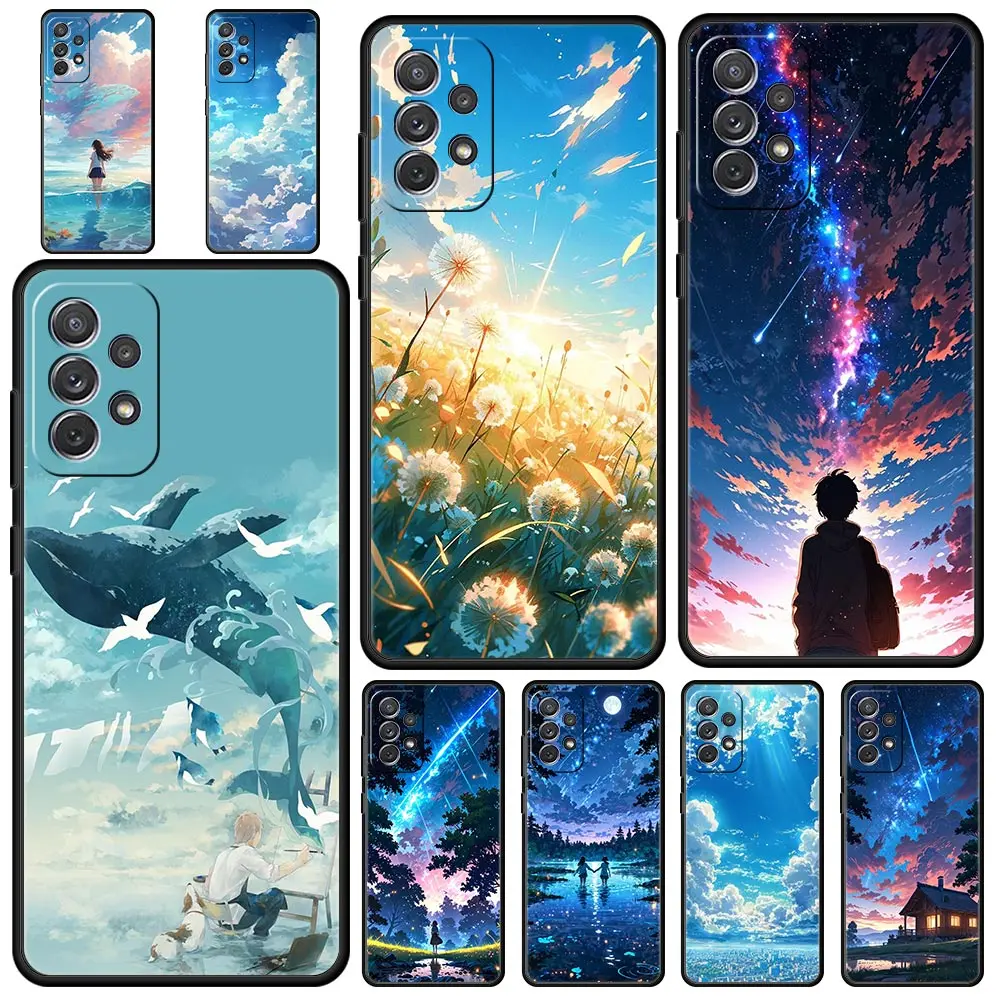 Phone Case For Samsung Galaxy A15 A13 A51 A71 A41 A31 A21S A03S A05 A35 A32 A55 A23 A25 A33 A53 A73 5G Cartoon Sky TPU Cover
Phone Case For Samsung Galaxy A15 A13 A51 A71 A41 A31 A21S A03S A05 A35 A32 A55 A23 A25 A33 A53 A73 5G Cartoon Sky TPU Cover