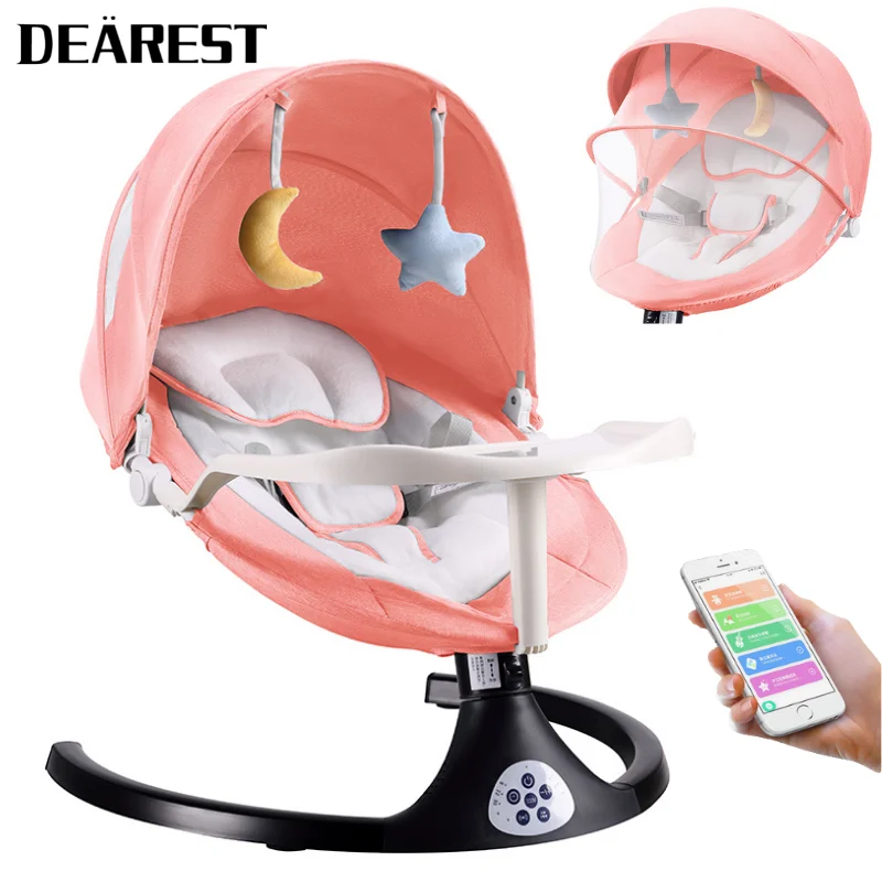 Baby Rocker Chair Electric Smart Baby Dining Chair Comfortable Baby Electric Swing Multifunction Children Recliner Chair Cradle
Baby Rocker Chair Electric Smart Baby Dining Chair Comfortable Baby Electric Swing Multifunction Children Recliner Chair Cradle