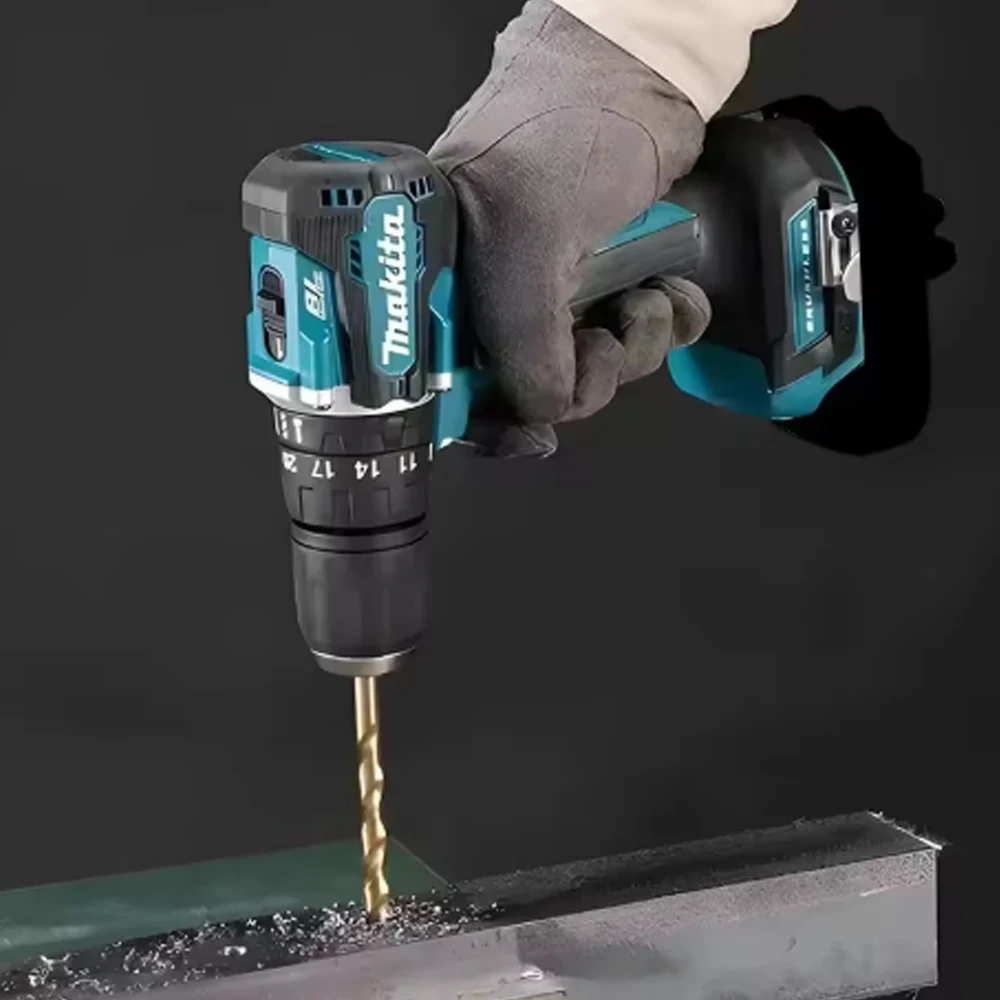 Makita DDF487 18V Screwdriver Cordless Percussion Drill Electric Variable Speed Brushless Motor Impact Power Tools Power Drill
Makita DDF487 18V Screwdriver Cordless Percussion Drill Electric Variable Speed Brushless Motor Impact Power Tools Power Drill