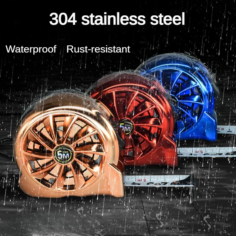 ABS 3/5m High Precision Measuring Tools Household Woodworking Ruler Thickening Waterproof And Anti-corrosion Tape Measure
ABS 3/5m High Precision Measuring Tools Household Woodworking Ruler Thickening Waterproof And Anti-corrosion Tape Measure