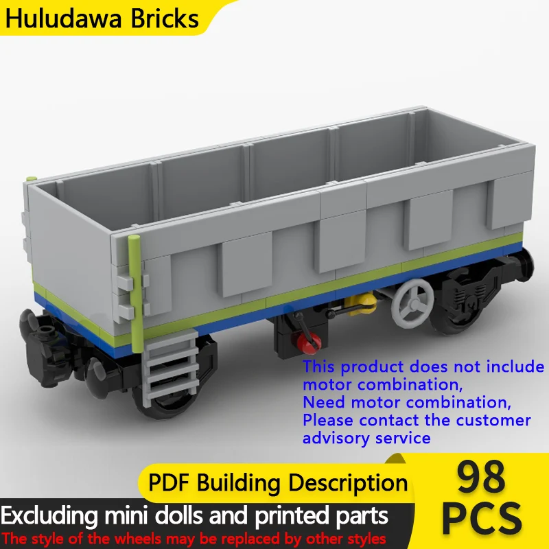 Модель городского автомобиля MOC, конструктор из строительных блоков, железнодорожный малый открытый вагон, модульная технология, детские праздничные подарки, игрушки для сборки, набор
Модель городского автомобиля MOC, конструктор из строительных блоков, железнодорожный малый открытый вагон, модульная технология, детские праздничные подарки, игрушки для сборки, набор