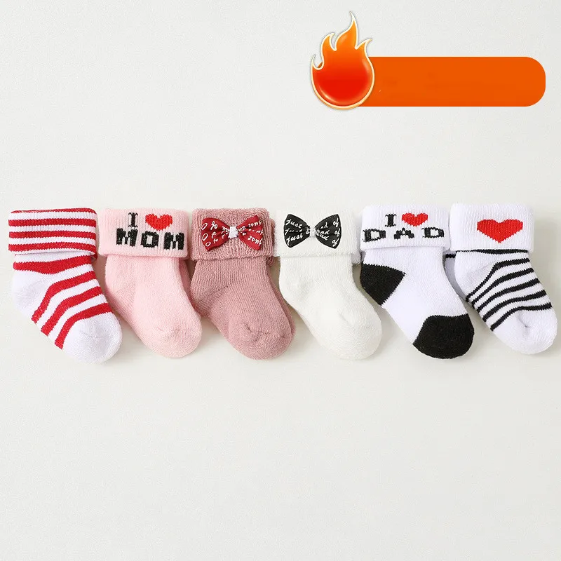 6 Pairs/lot New Girls' Warm Socks For Autumn and Winter
6 Pairs/lot New Girls' Warm Socks For Autumn and Winter