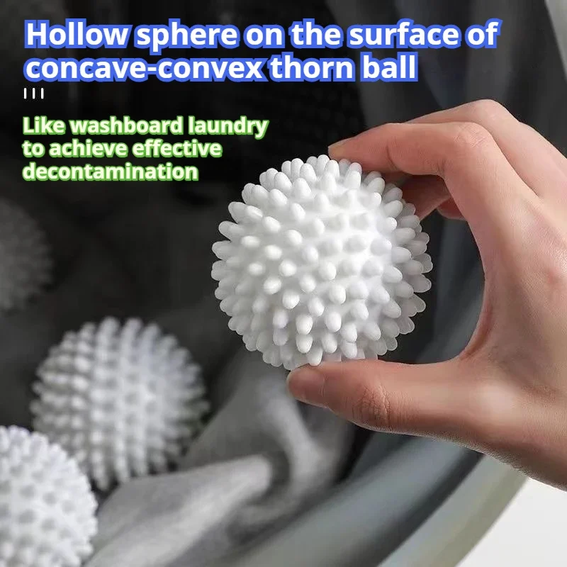6/1Pcs Anti Winding Laundry Ball Circular Pure White Cleaning Drum Washing Machine For Dirt Removal And Knotting
6/1Pcs Anti Winding Laundry Ball Circular Pure White Cleaning Drum Washing Machine For Dirt Removal And Knotting
