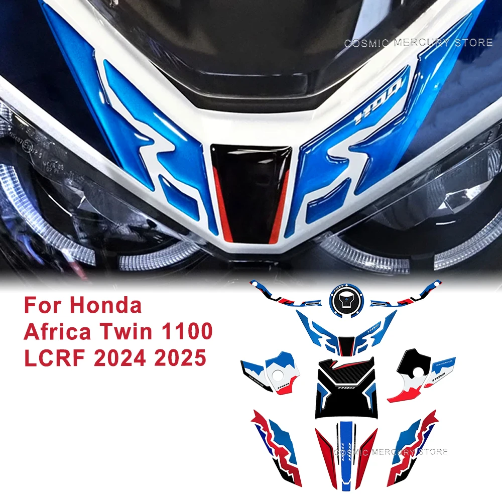 Motorcycle Tank Pad Sticker Protective Stickers Kit 3D Gel Epoxy Resin Stickers For Honda Africa Twin 1100 L CRF 2024 2025
Motorcycle Tank Pad Sticker Protective Stickers Kit 3D Gel Epoxy Resin Stickers For Honda Africa Twin 1100 L CRF 2024 2025