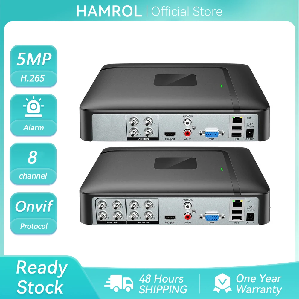 Mini AHD DVR 4CH 8CH 5MP-N 5in1 AHD TVI CVI CVBS IP Camera Hybrid Digital Video Recorder Home Secuirty DVR CCTV System H.265
Mini AHD DVR 4CH 8CH 5MP-N 5in1 AHD TVI CVI CVBS IP Camera Hybrid Digital Video Recorder Home Secuirty DVR CCTV System H.265