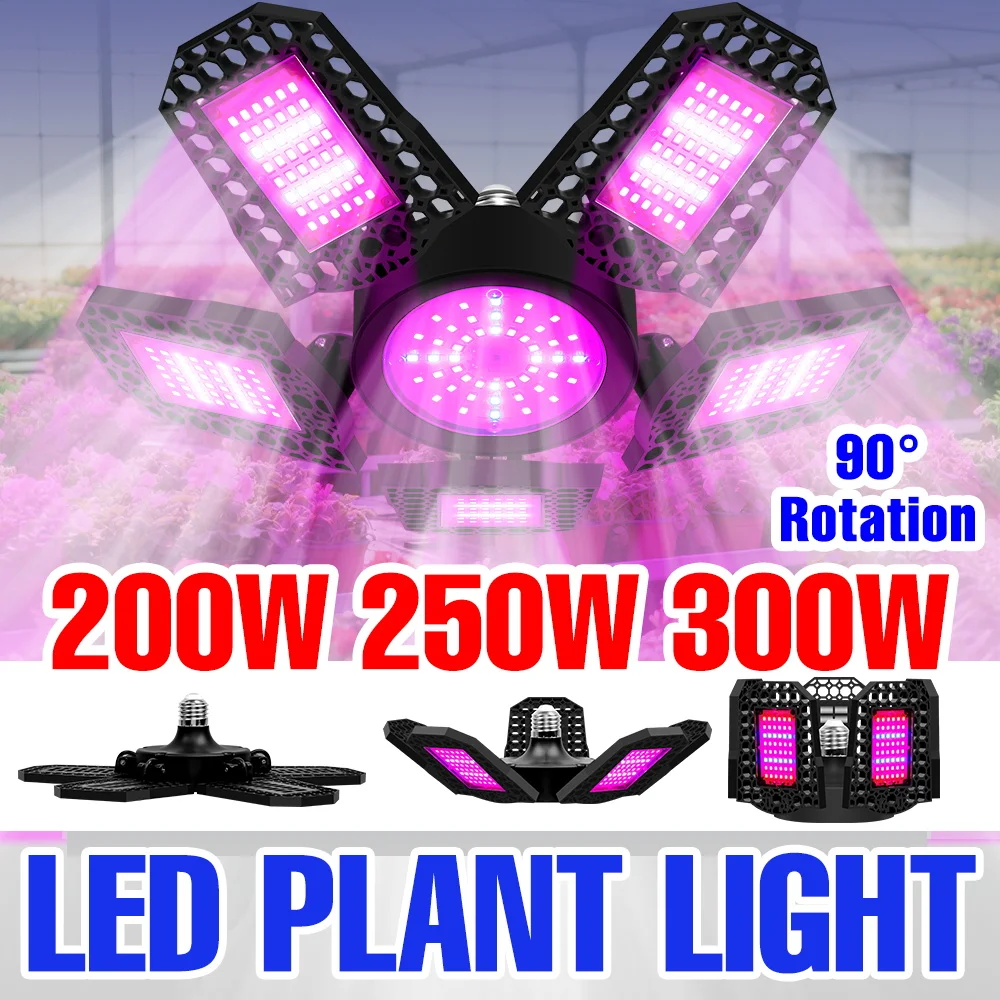 300W LED Grow Light Bulb Full Spectrum E27 Indoor Foldable Plant Lamp Greenhouse Tent Vegetable Hydroponics Cultivation Lighting
300W LED Grow Light Bulb Full Spectrum E27 Indoor Foldable Plant Lamp Greenhouse Tent Vegetable Hydroponics Cultivation Lighting