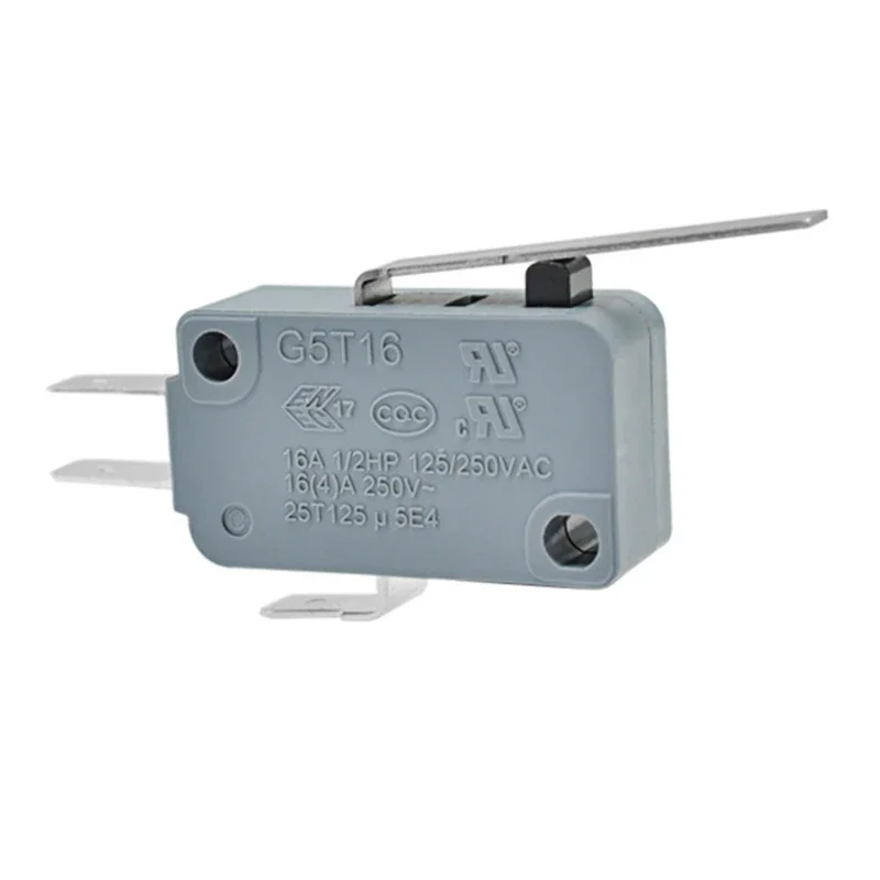 2 упаковки ZING EAR G5T16 16A автомобильные электронные микропереключатели прямые длинные рычажные микропереключатели 1NC 1NO
2 упаковки ZING EAR G5T16 16A автомобильные электронные микропереключатели прямые длинные рычажные микропереключатели 1NC 1NO