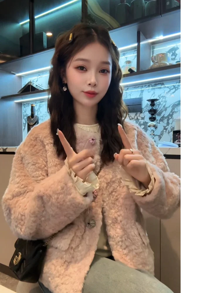 Xuanxuanchen Cloud Thoughts Ladies Faionable Outerwear Ele Top Small Size Autumn Winter Fur Coat 905 Casual Sle Stan...
Xuanxuanchen Cloud Thoughts Ladies Faionable Outerwear Ele Top Small Size Autumn Winter Fur Coat 905 Casual Sle Stan...