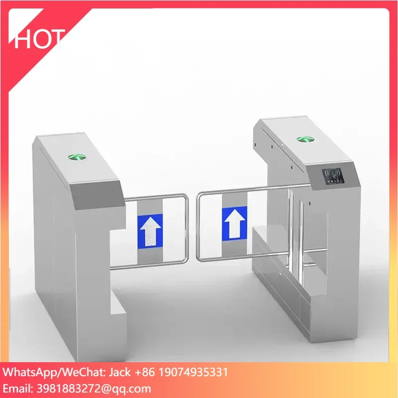 Swing Turnstile RFID And Face Recognition Access Security Swing Barrier Gate For Public Lobby
Swing Turnstile RFID And Face Recognition Access Security Swing Barrier Gate For Public Lobby