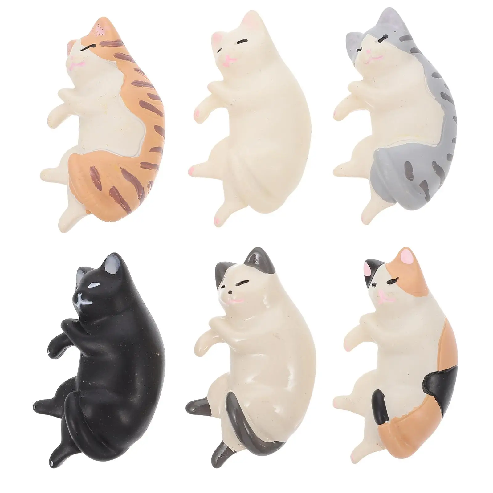 6 Pcs Carton Cat Magnetic Paste Kitchen Accessories Phone Case Resin Fridge Gifts
6 Pcs Carton Cat Magnetic Paste Kitchen Accessories Phone Case Resin Fridge Gifts