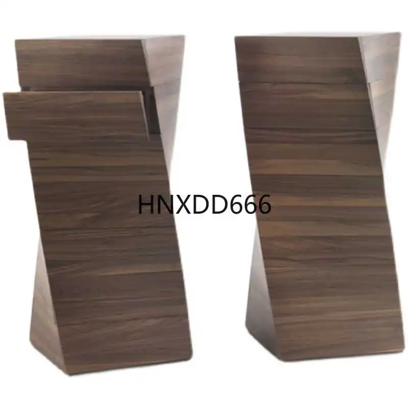 North American black walnut bedroom special-shaped rotating chest storage cabinet
North American black walnut bedroom special-shaped rotating chest storage cabinet