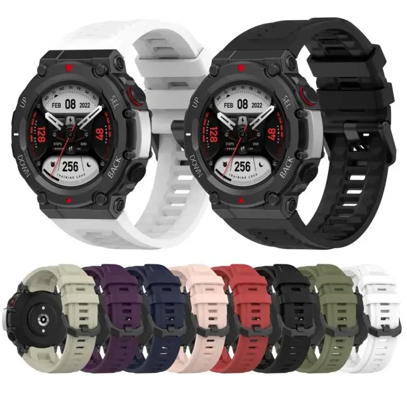 Sport Wrist Strap For Huami Amazfit T-rex 2 Smart watch Official Replacement Bracelet For Amazfit T-Rex2 Band Correa
Sport Wrist Strap For Huami Amazfit T-rex 2 Smart watch Official Replacement Bracelet For Amazfit T-Rex2 Band Correa