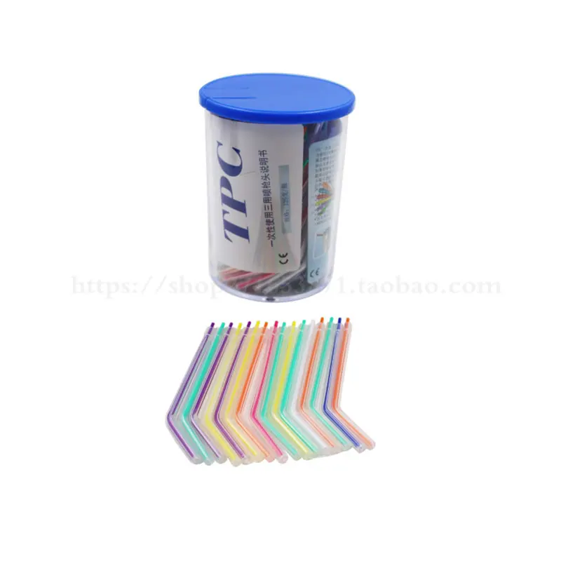 TPC Disposable Dental Three-Way Syringe Tips Triple Use Air Water Nozzles 125Pcs/Box, Colorful Plastic Core, Dental Consumables
TPC Disposable Dental Three-Way Syringe Tips Triple Use Air Water Nozzles 125Pcs/Box, Colorful Plastic Core, Dental Consumables