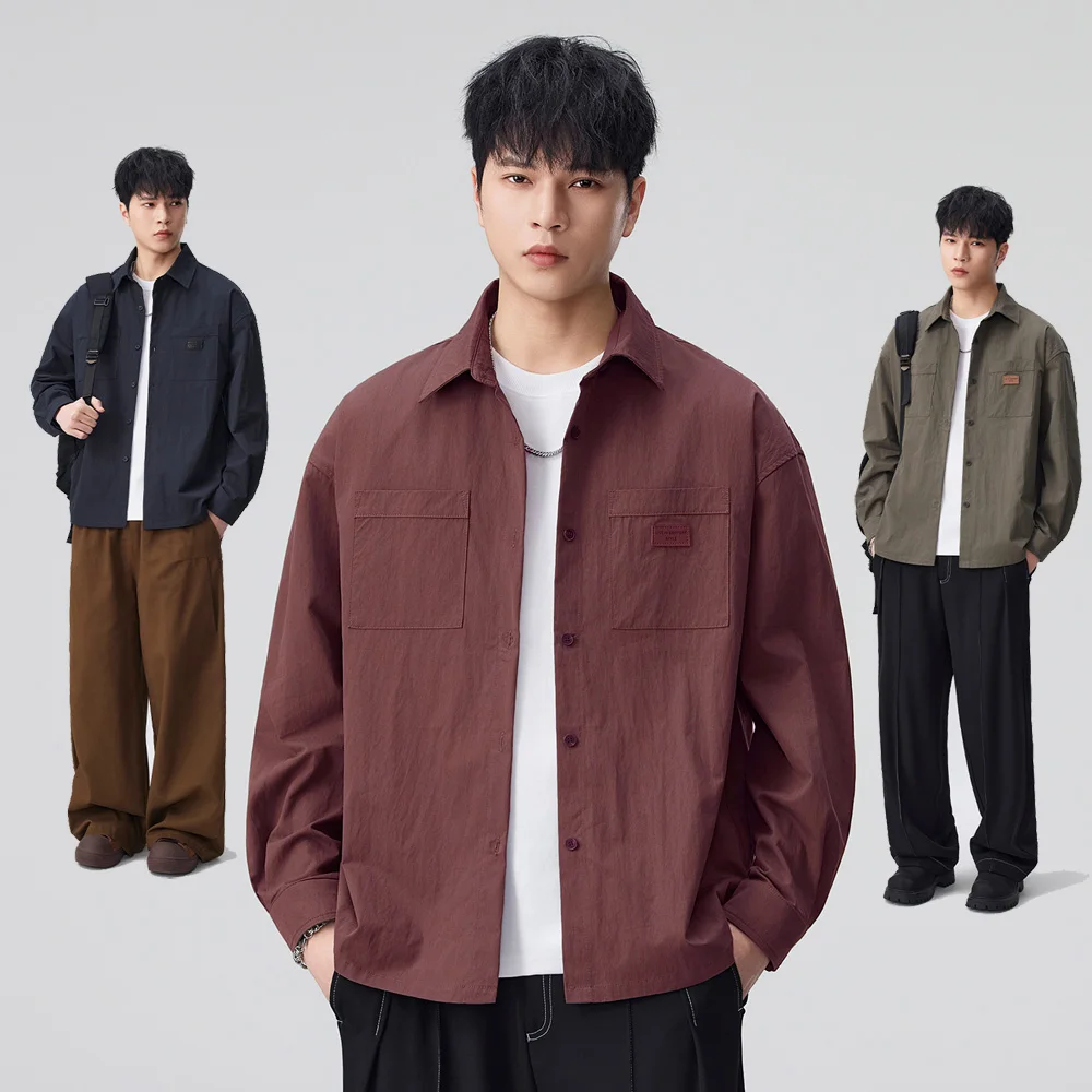 Men Spring Autumn Fashion Vintage Loose Casual Long Sleeve Outdoor Cargo Shirts Coat Male Plus Size Shirt Blouses Tops
Men Spring Autumn Fashion Vintage Loose Casual Long Sleeve Outdoor Cargo Shirts Coat Male Plus Size Shirt Blouses Tops
