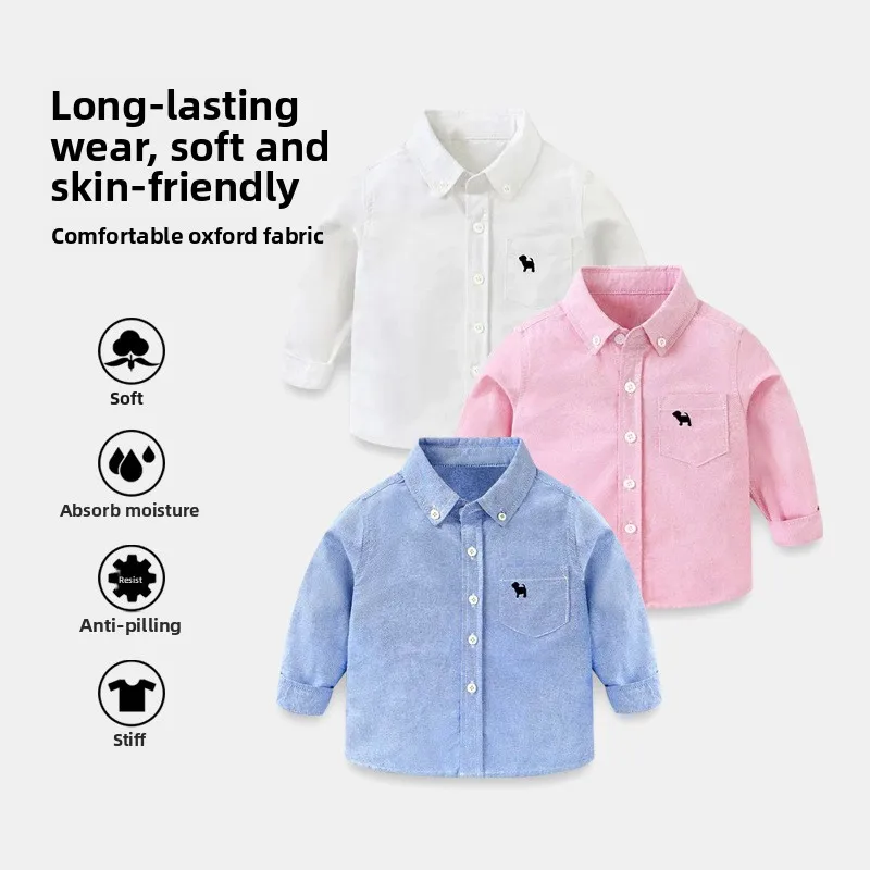 2026 Children Boy Girl Cotton Gauze Blouse Shirts for 3-12y Casual Embroidery Pocket Soft Breathable Kids Shirt for Boys Outwear
2026 Children Boy Girl Cotton Gauze Blouse Shirts for 3-12y Casual Embroidery Pocket Soft Breathable Kids Shirt for Boys Outwear