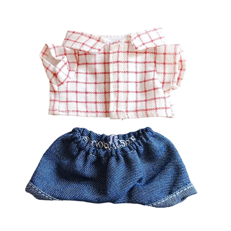 17cm Mini Plush Doll'S Clothes Outfit Accessories For Korea Kpop Exo Labubu Idol Striped clothes eyes shoes suit Clothing Gift
17cm Mini Plush Doll'S Clothes Outfit Accessories For Korea Kpop Exo Labubu Idol Striped clothes eyes shoes suit Clothing Gift