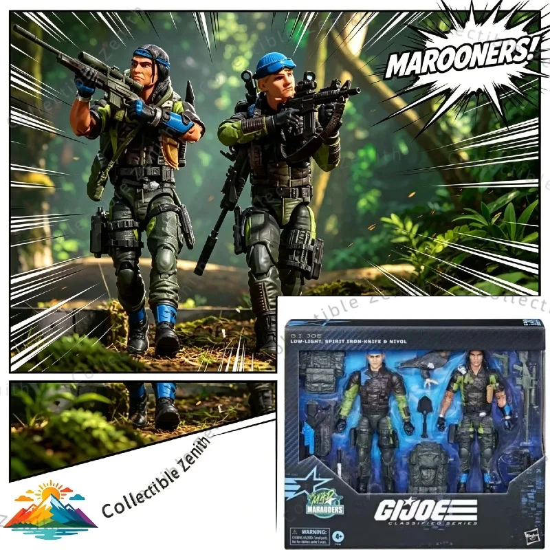 【IN STOCK】Original Hasbro G.I. Joe Classified Series 128 Low Light Spirit Iron Knife Niyol Action Figure Collection Toys Model
【IN STOCK】Original Hasbro G.I. Joe Classified Series 128 Low Light Spirit Iron Knife Niyol Action Figure Collection Toys Model