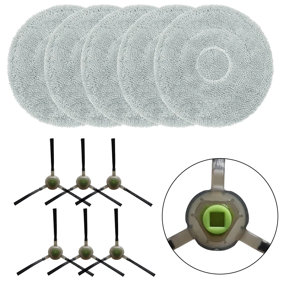 11 Pcs Mop Cloths And Side Brushes For The LEFANT-M3 Robot Vacuum Cleaner Mop Cloths And Side Brushes
11 Pcs Mop Cloths And Side Brushes For The LEFANT-M3 Robot Vacuum Cleaner Mop Cloths And Side Brushes