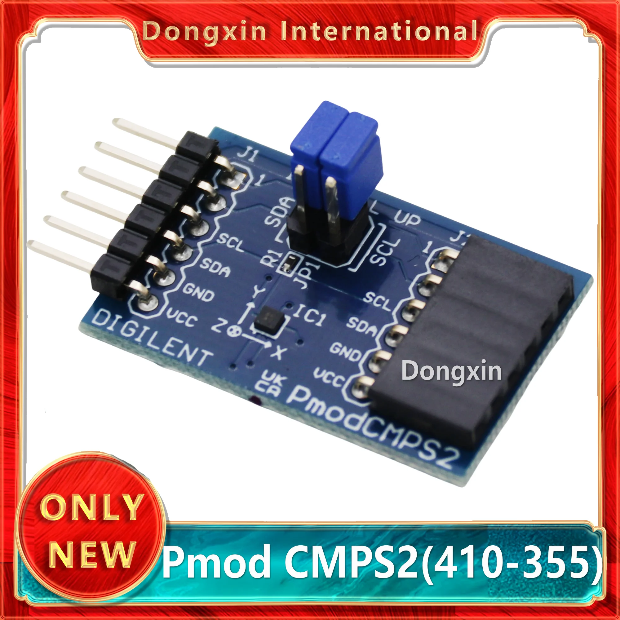 Подлинная в наличии Pmod CMPS2 410-355 Pmod TPH2(410-135) Pmod VGA(410-345) PmodSSD(410-126) макетная плата
Подлинная в наличии Pmod CMPS2 410-355 Pmod TPH2(410-135) Pmod VGA(410-345) PmodSSD(410-126) макетная плата