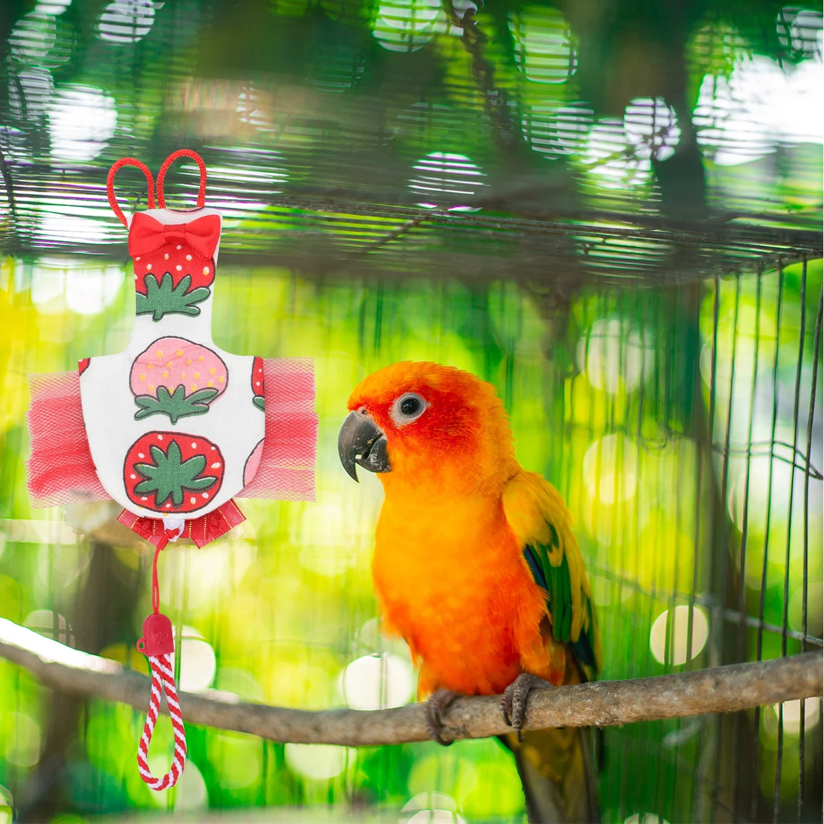 1pc Durable Pet Bird Clothes Parrot Flight Suit Lightweight Cute Pattern Diaper Bird Pant Pigeon Apparel Pet Accessories
1pc Durable Pet Bird Clothes Parrot Flight Suit Lightweight Cute Pattern Diaper Bird Pant Pigeon Apparel Pet Accessories