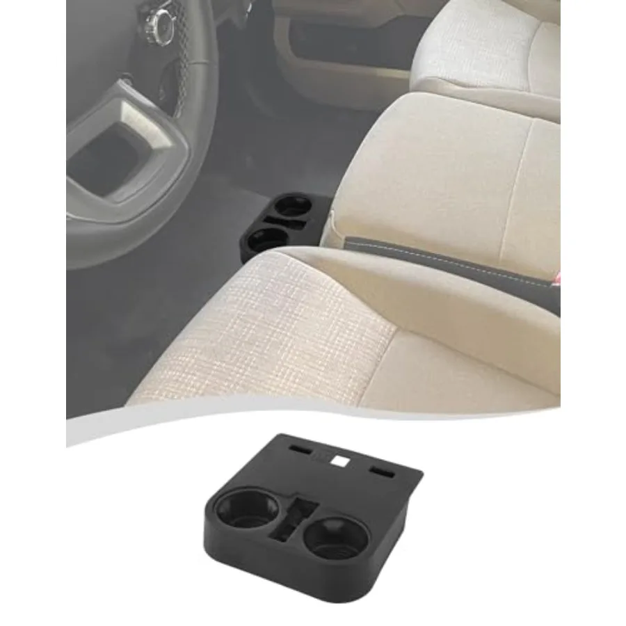 Front Console Cup Holder Compatible with Ford F150/F250/F350/F450 2021-2025, Center Cup Holder Under Front Seat Bottom, Black
Front Console Cup Holder Compatible with Ford F150/F250/F350/F450 2021-2025, Center Cup Holder Under Front Seat Bottom, Black
