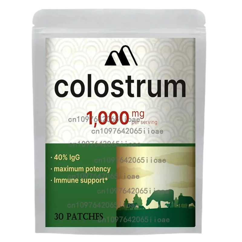 Colostrum Complex Transdermal Patches with Vitamin C, Zinc Support Immune System 30 Patches
Colostrum Complex Transdermal Patches with Vitamin C, Zinc Support Immune System 30 Patches