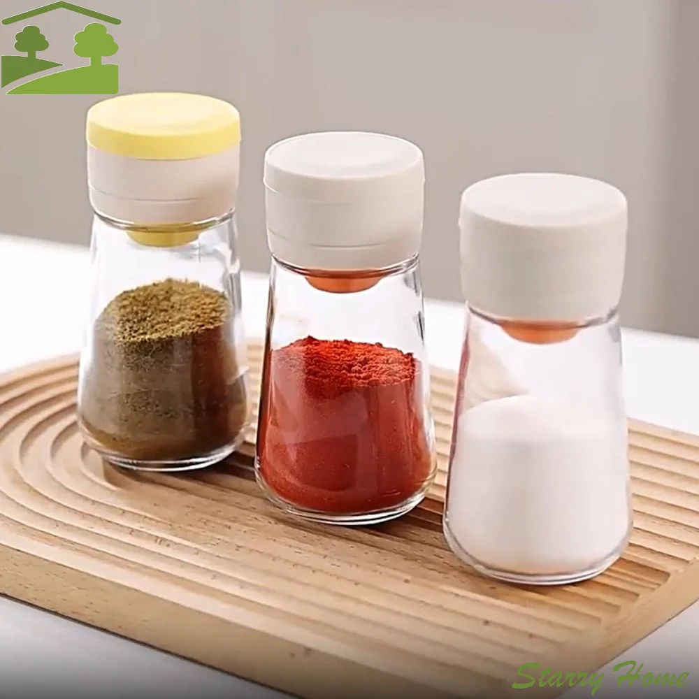 Household Moisture-proof Quantitative Salt Bottle Transparent 220ml Sugar Dispenser Sealed Glass Salt Container Pepper
Household Moisture-proof Quantitative Salt Bottle Transparent 220ml Sugar Dispenser Sealed Glass Salt Container Pepper