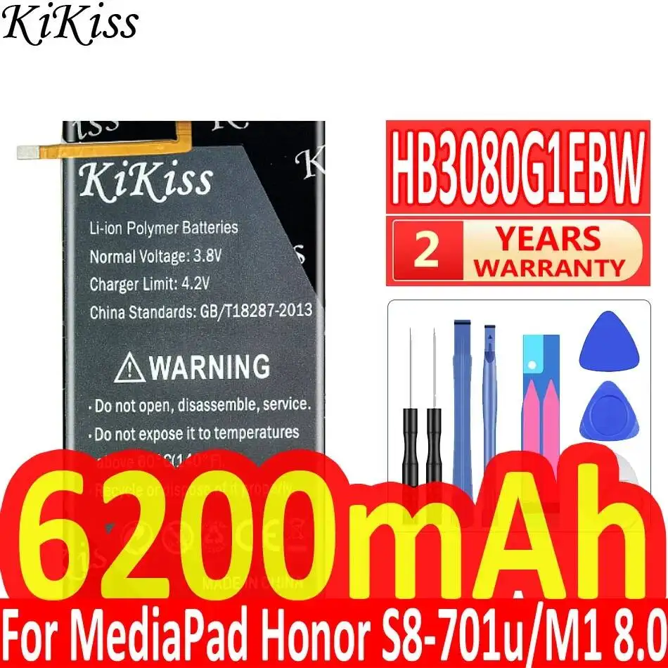 Battery HB3080G1EBW 6200mAh For Huawei Mediapad M2 M1 8.0"M2-801L S8 701u For Honor S8-701W T3 10 Ags-L09 Ags-W09 T3 9.6 Lte
Battery HB3080G1EBW 6200mAh For Huawei Mediapad M2 M1 8.0"M2-801L S8 701u For Honor S8-701W T3 10 Ags-L09 Ags-W09 T3 9.6 Lte