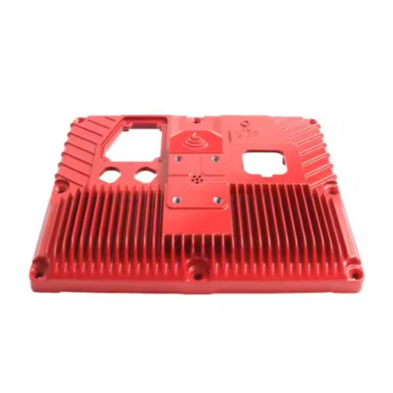 Red Anodized CNC Aluminum Machined Housing for Electronic Devices, Heat - Dissipating Design
Red Anodized CNC Aluminum Machined Housing for Electronic Devices, Heat - Dissipating Design